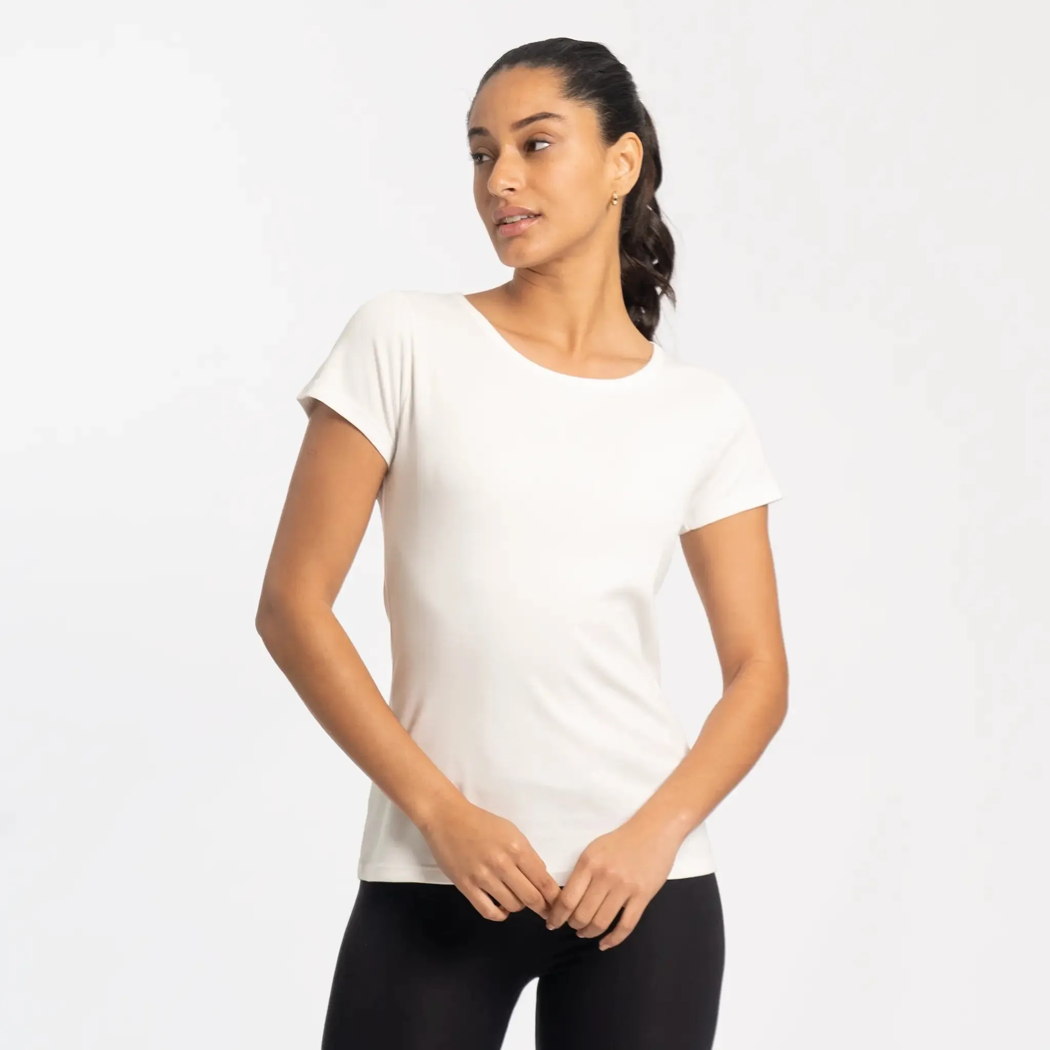 6 Pack - Women's Organic Pima Cotton T-Shirts