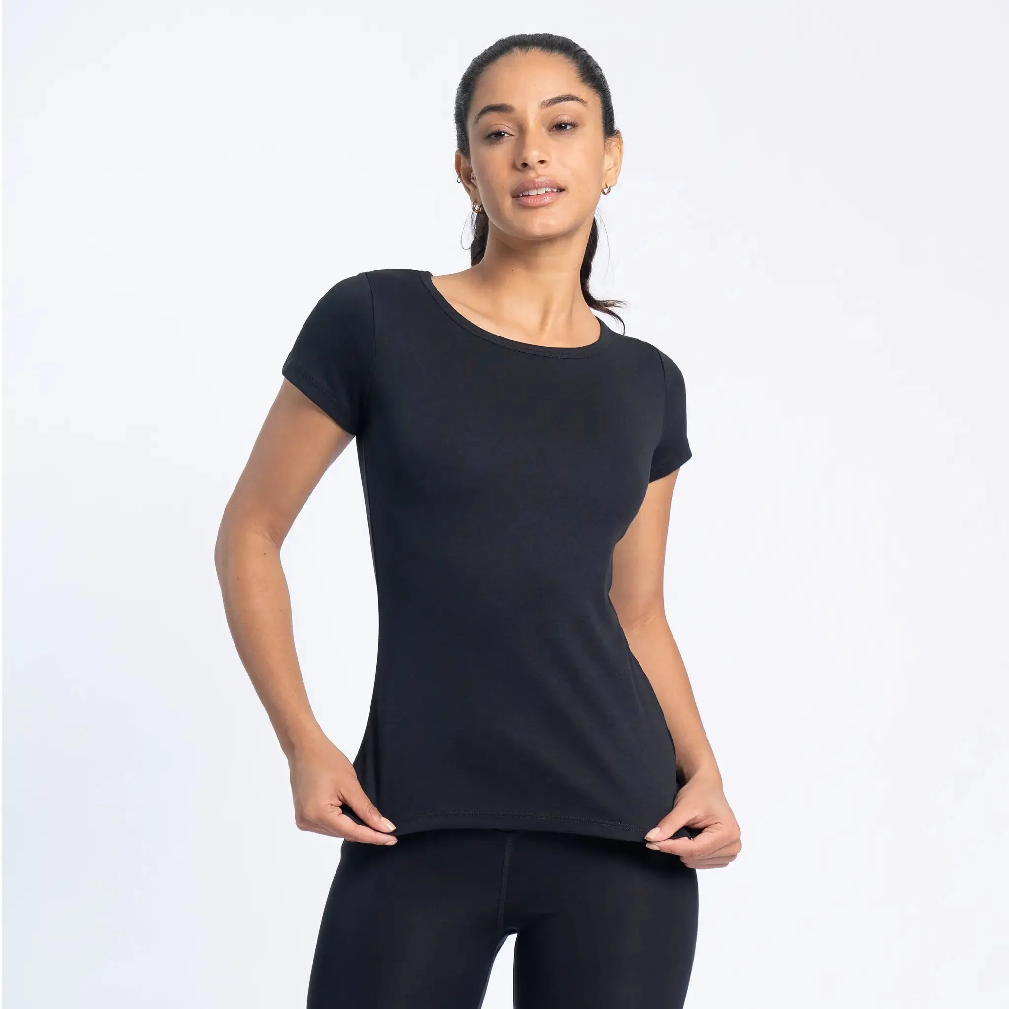 6 Pack - Women's Organic Pima Cotton T-Shirts