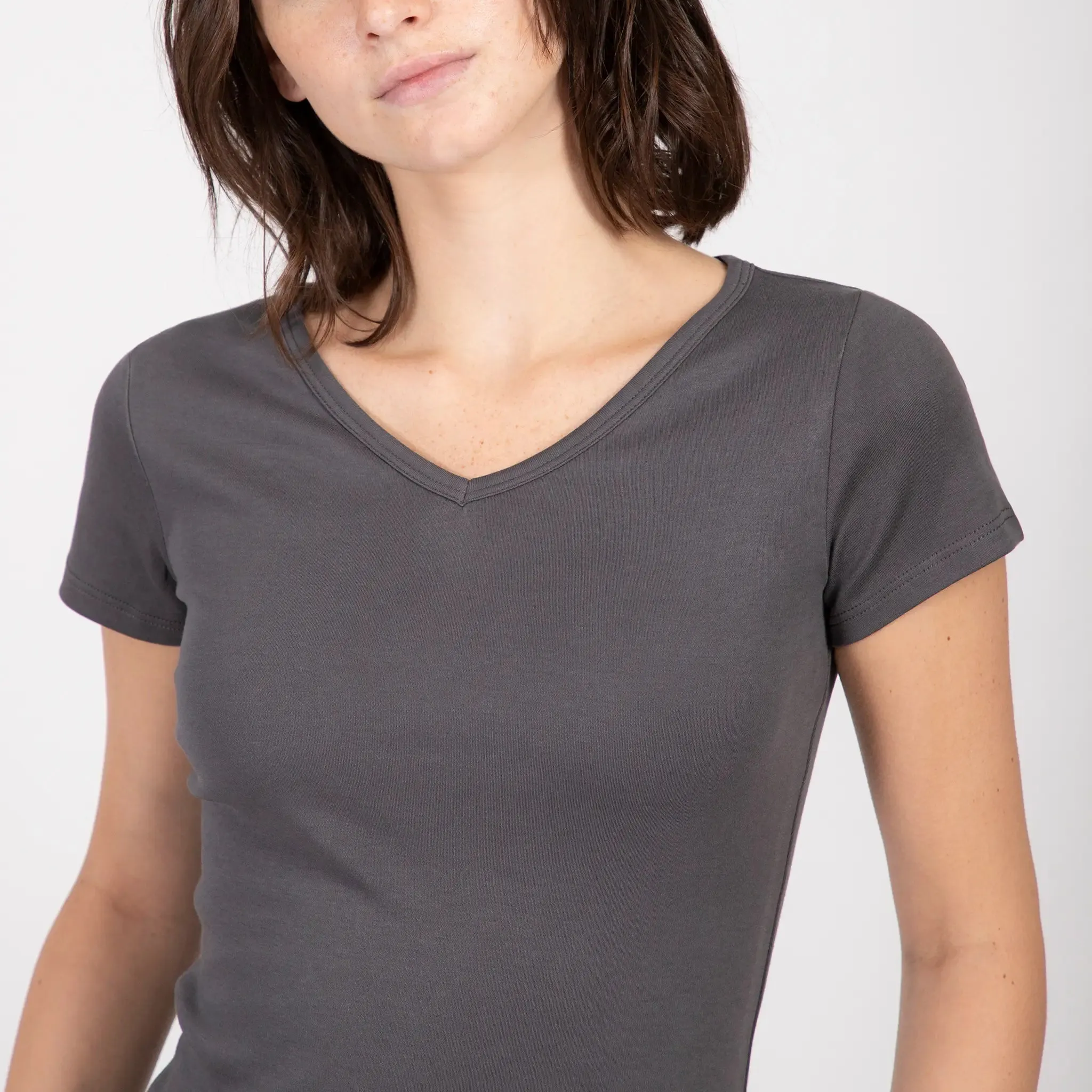 6 Pack - Women's Organic Pima Cotton T-Shirts