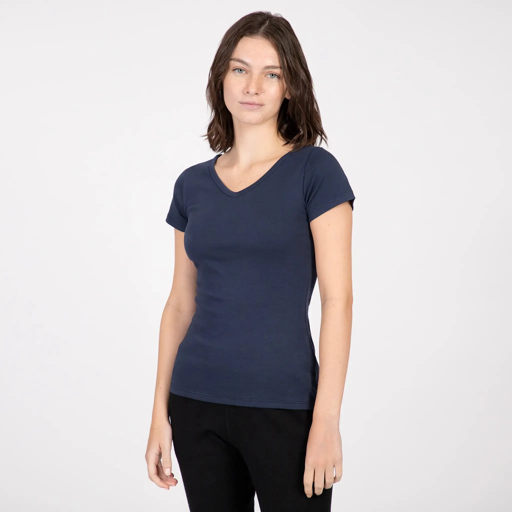 6 Pack - Women's Organic Pima Cotton T-Shirts