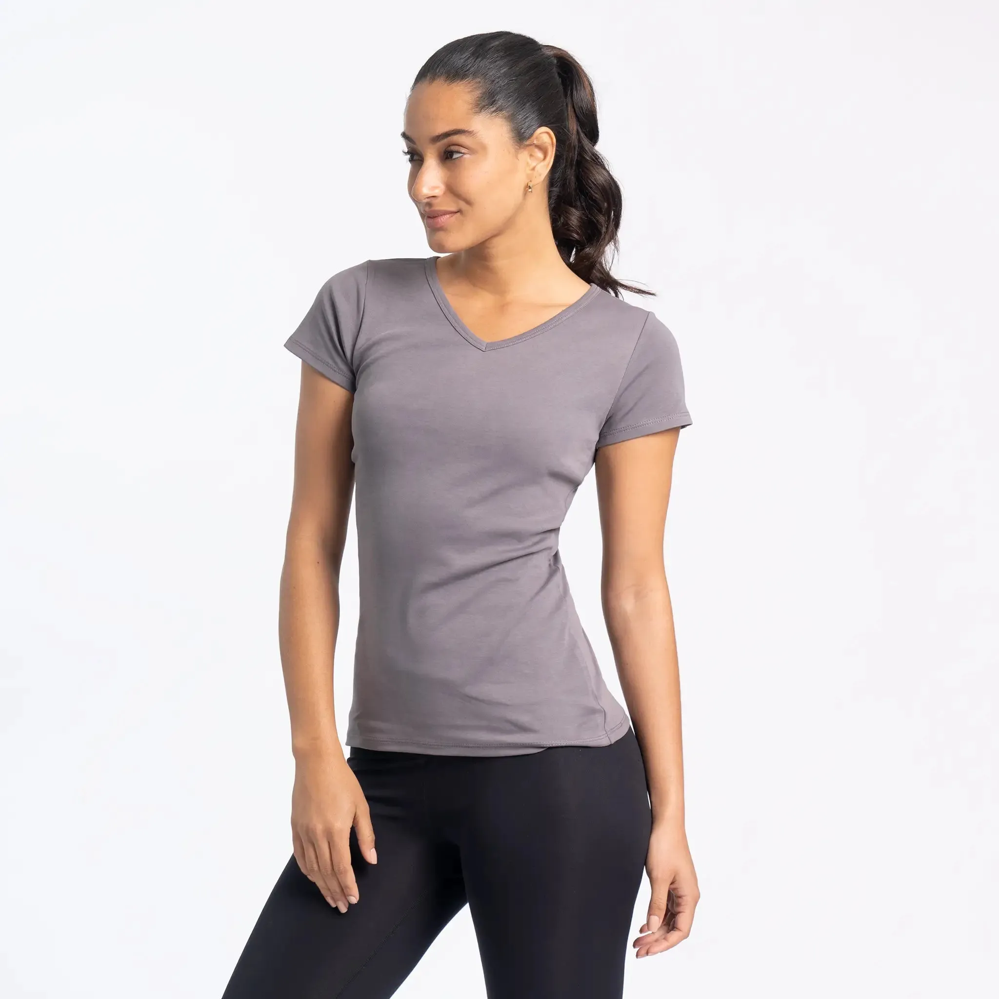 6 Pack - Women's Organic Pima Cotton T-Shirts