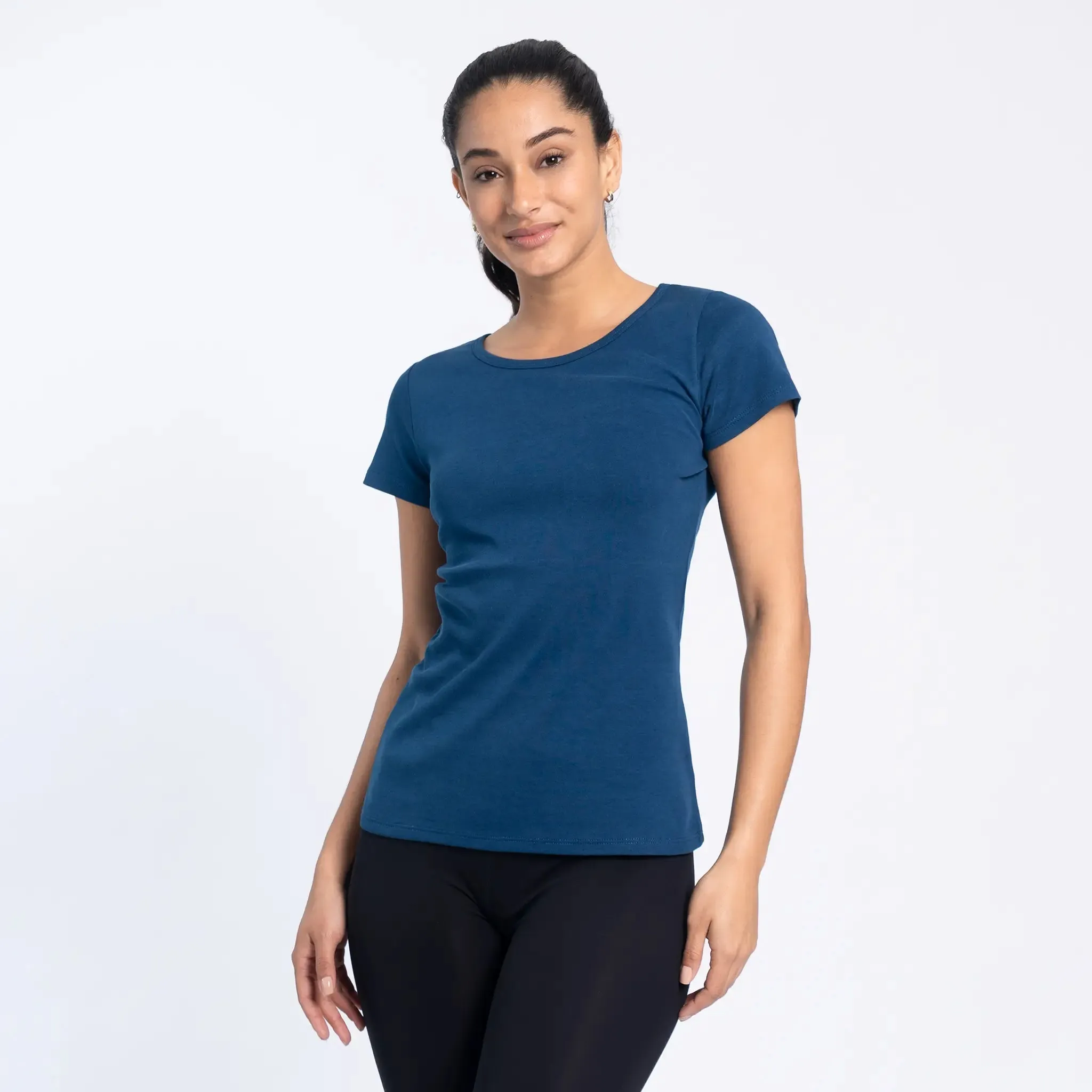 6 Pack - Women's Organic Pima Cotton T-Shirts