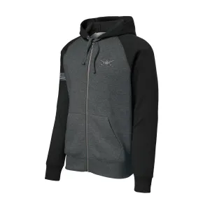 Armor Color Block Zip Up Hoodie