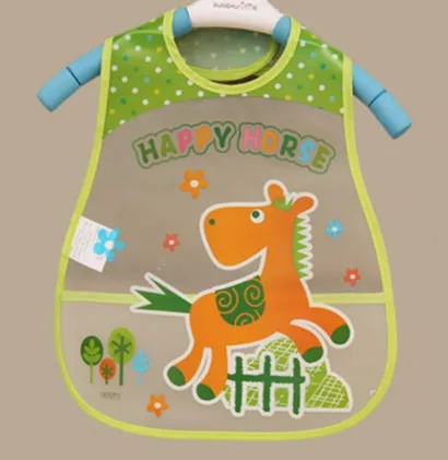 Baby care Kids Bibs EVA Lunch Babygro Plastic Waterproof Apron