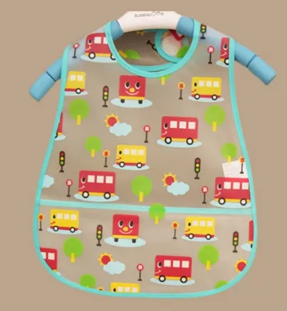 Baby care Kids Bibs EVA Lunch Babygro Plastic Waterproof Apron