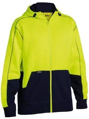 Bisley Workwear Hi Vis Fleece Hoodie BK6819