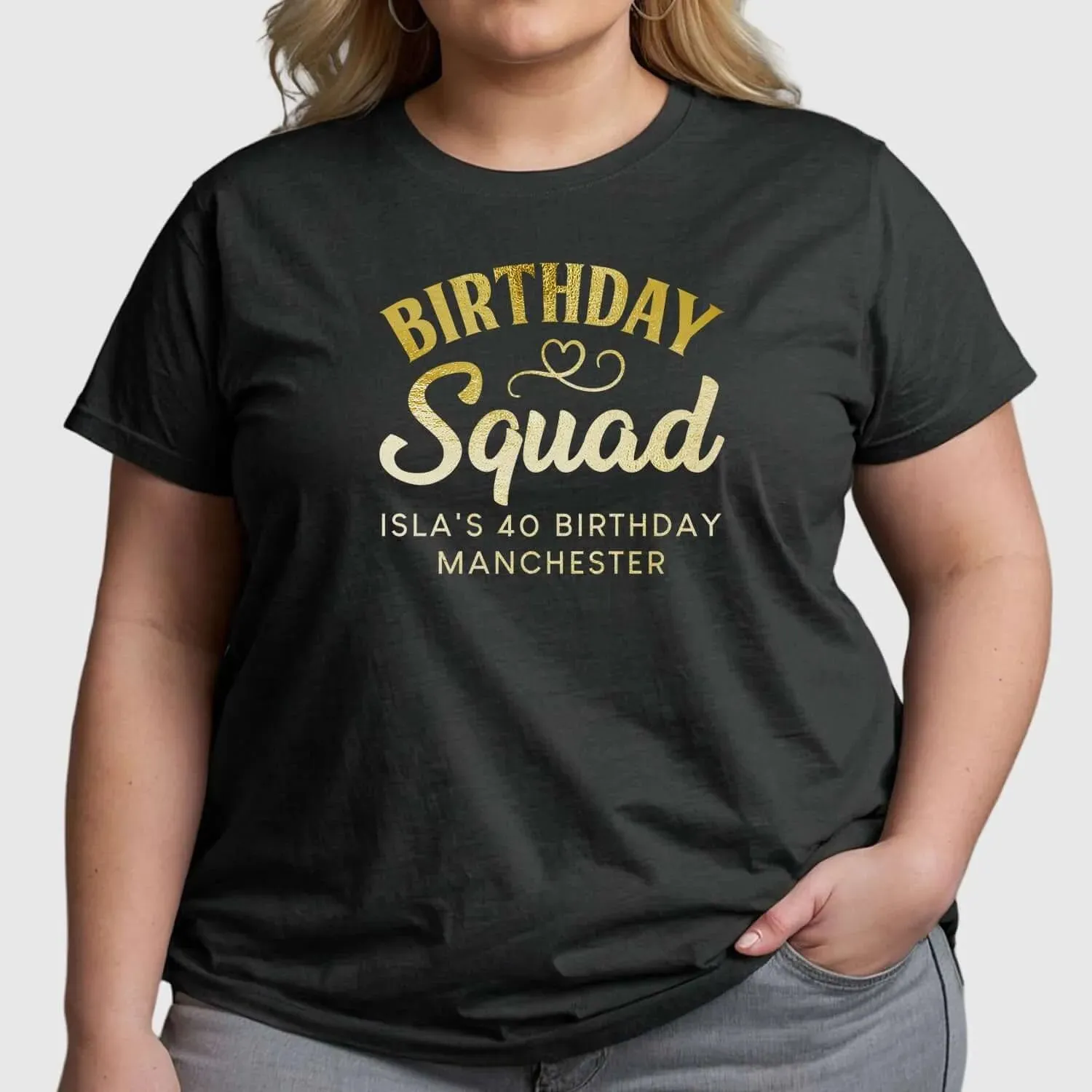 Customisable Birthday Girl T-Shirt for Celebrations