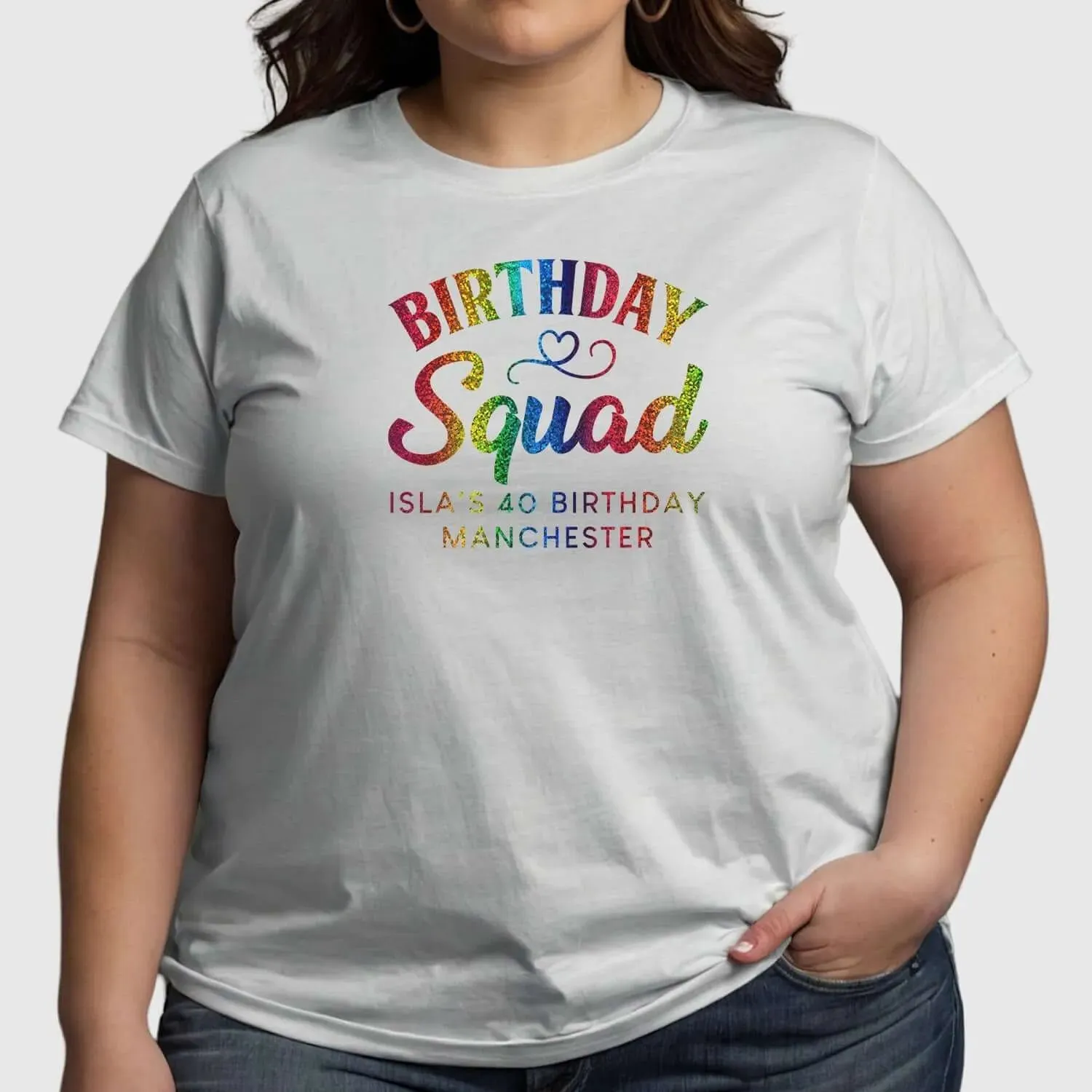 Customisable Birthday Girl T-Shirt for Celebrations