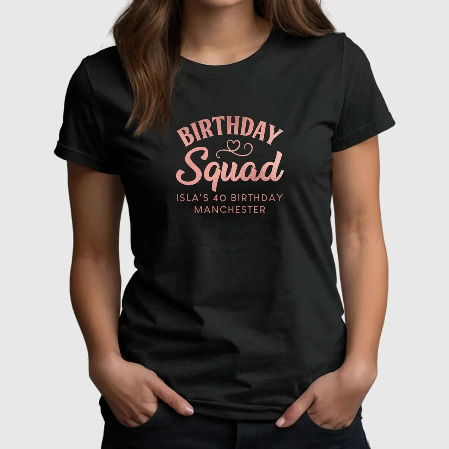 Customisable Birthday Girl T-Shirt for Celebrations