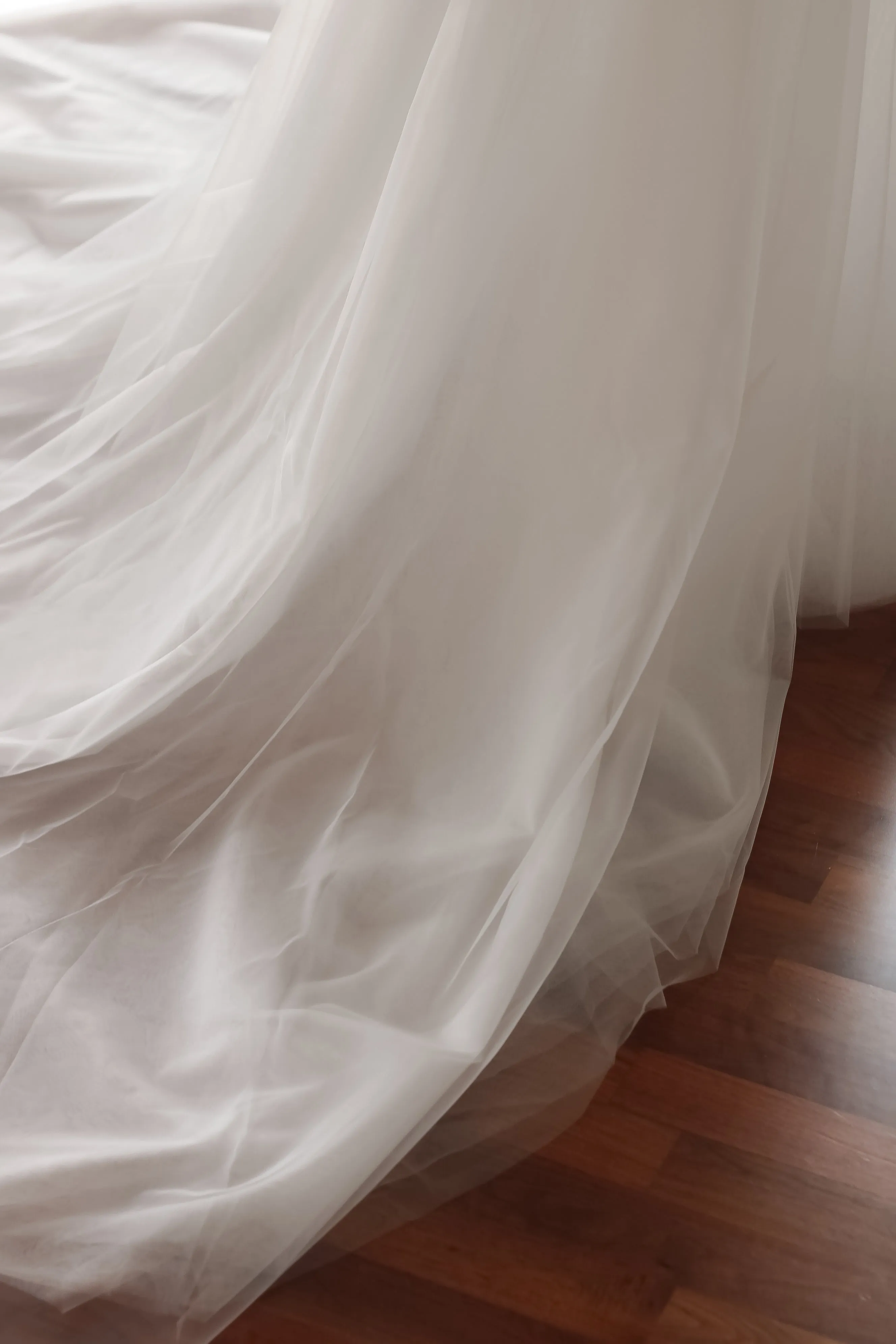 Extra Layered Tulle Overskirt