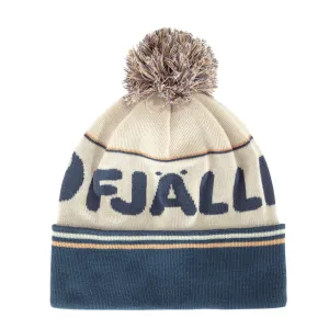 Fjallraven Pom Hat Chalk White / Indigo Blue