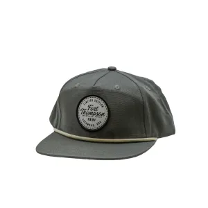 Fort Thompson Rope Style White Circle Patch Hat