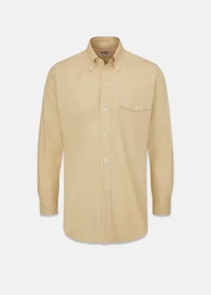 Jakes Shirts Yellow Oxford Shirt