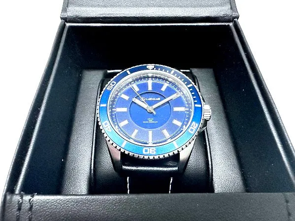 Lexus Structural Blue Analog Display Watch