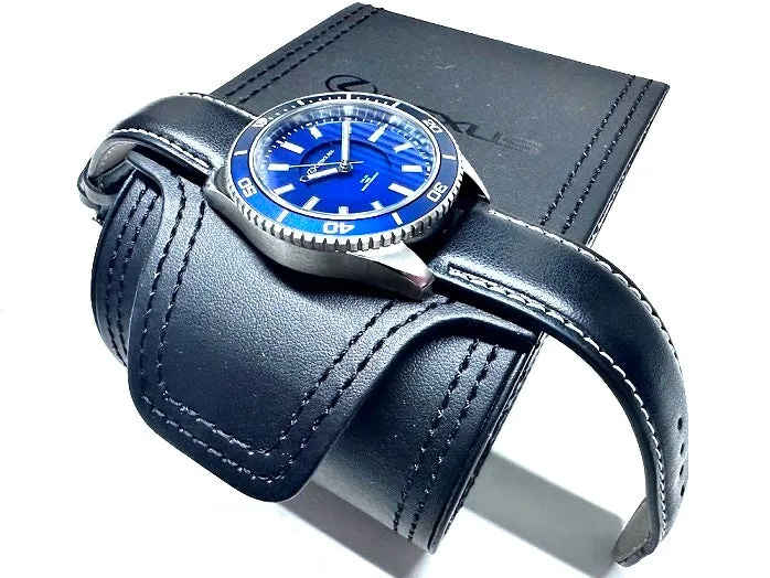 Lexus Structural Blue Analog Display Watch