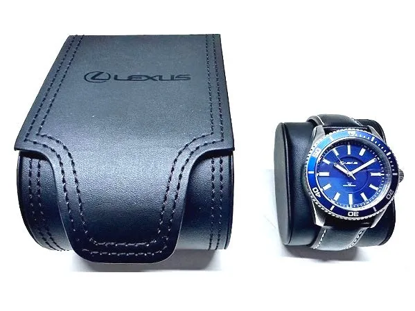 Lexus Structural Blue Analog Display Watch