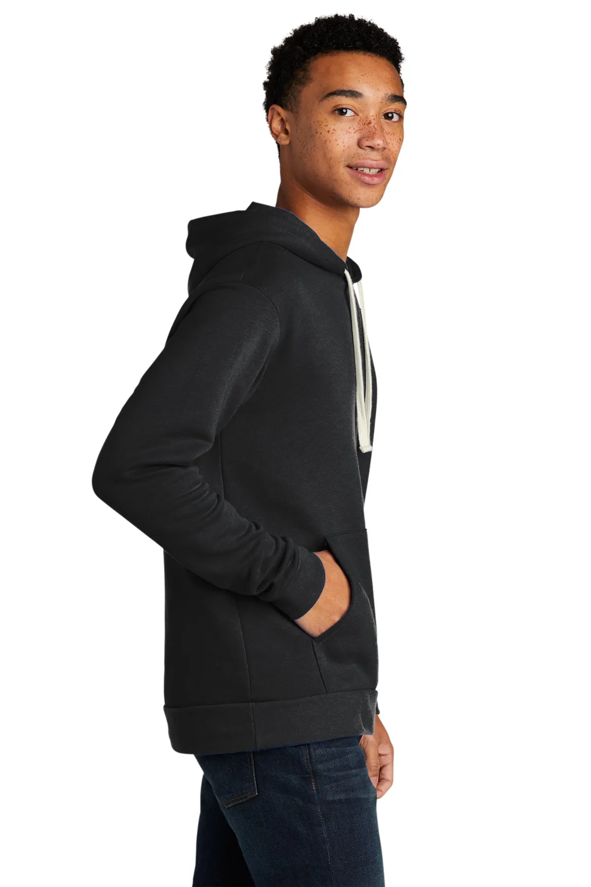 Next Level Unisex Beach Fleece Customized Hoodies, Graphite Black