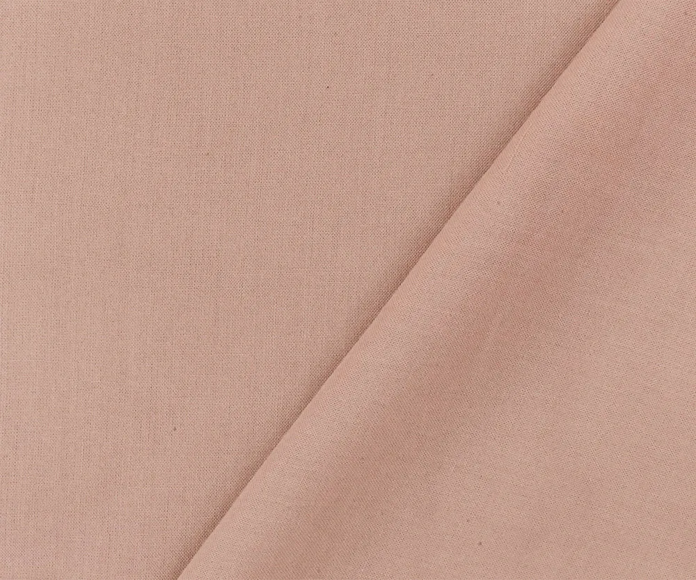 Pastel Pink Rayon Challis Solid Woven Fabric