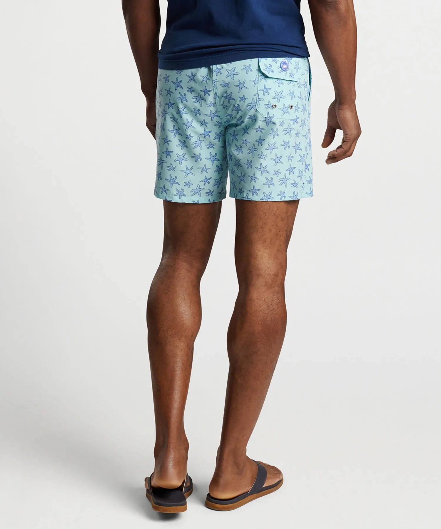 Peter Millar Seeing Stars Print Swim Trunk