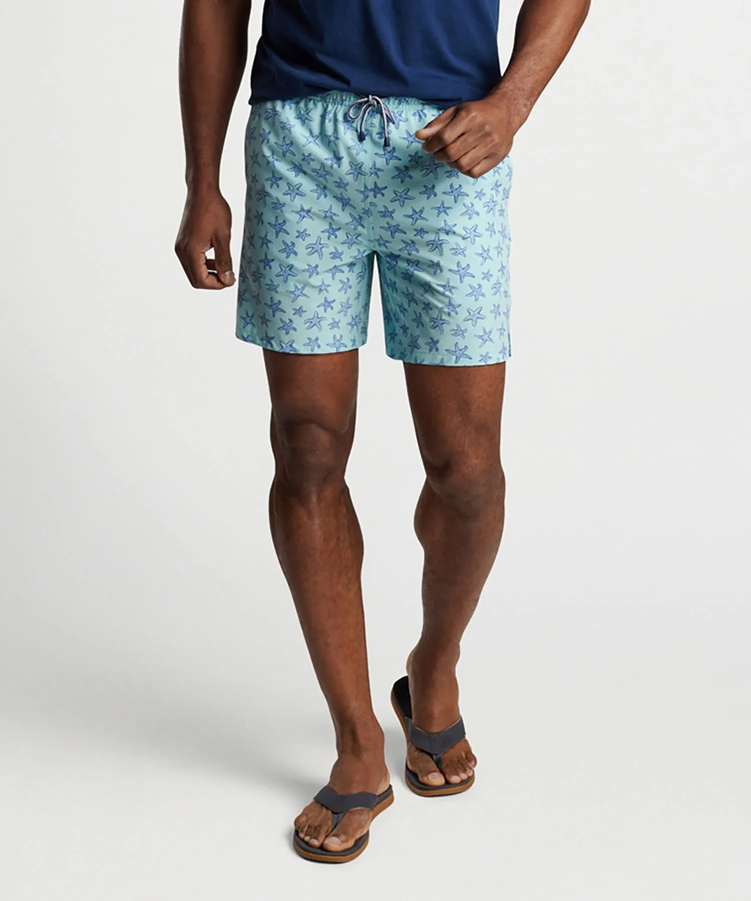 Peter Millar Seeing Stars Print Swim Trunk