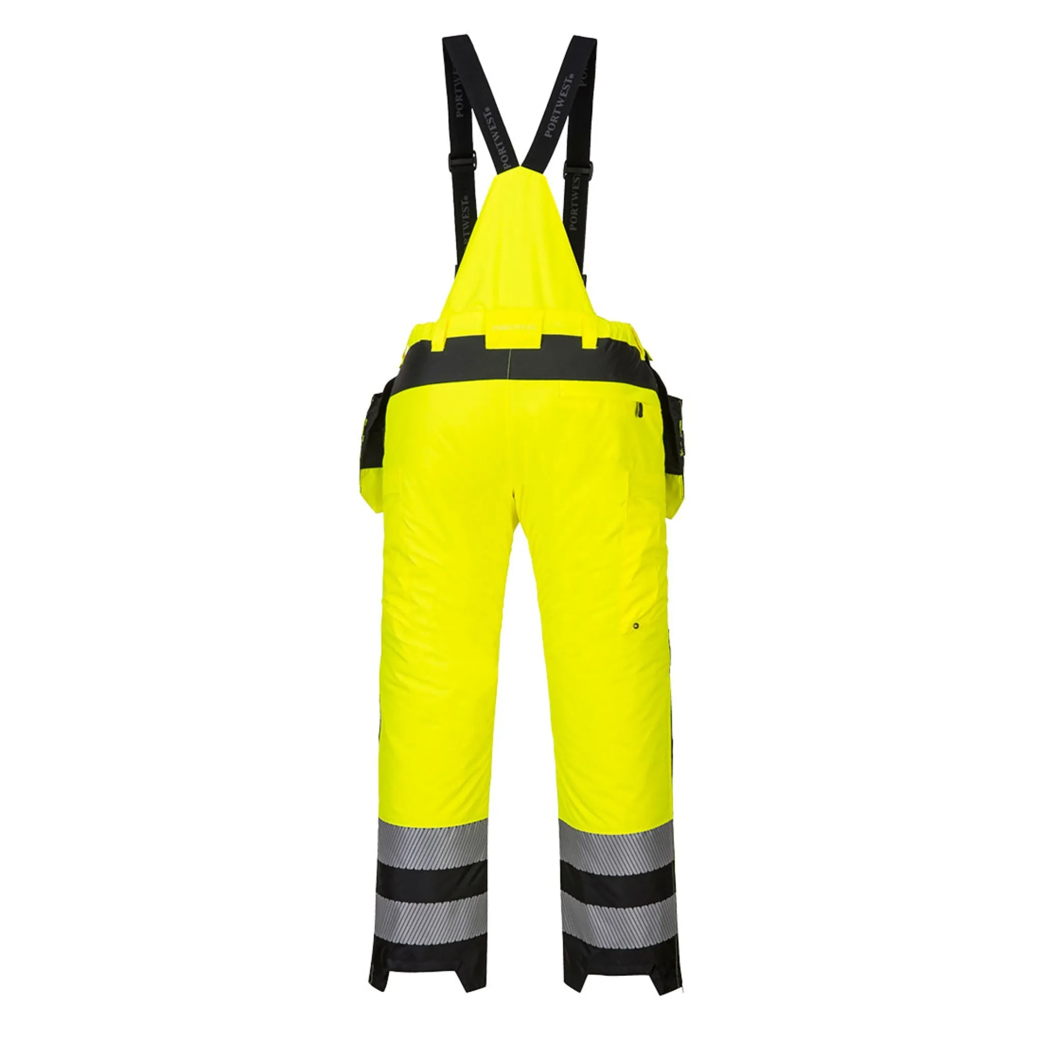 PORTWEST® PW3 Hi-Vis Winter Waterproof Pants - PW351 - ANSI Class E