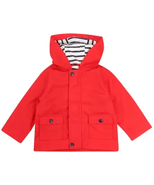 Rain jacket | Red