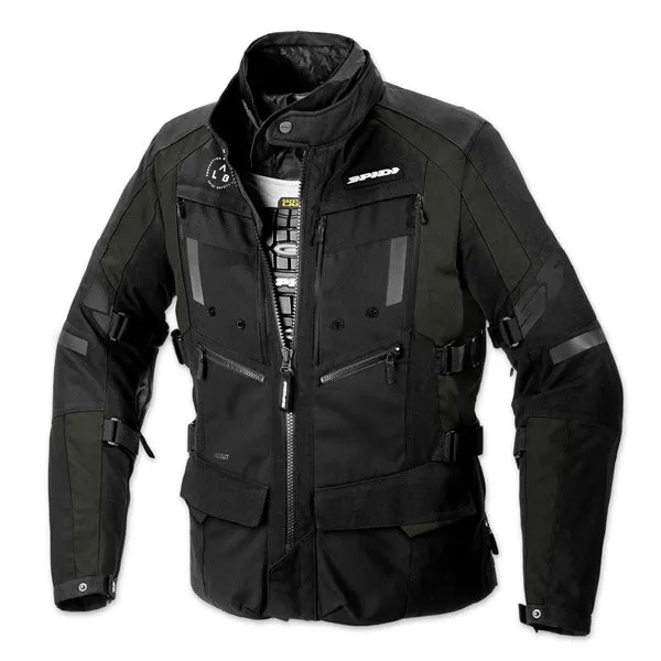 Spidi 4Season Evo Jacket - black/dark green