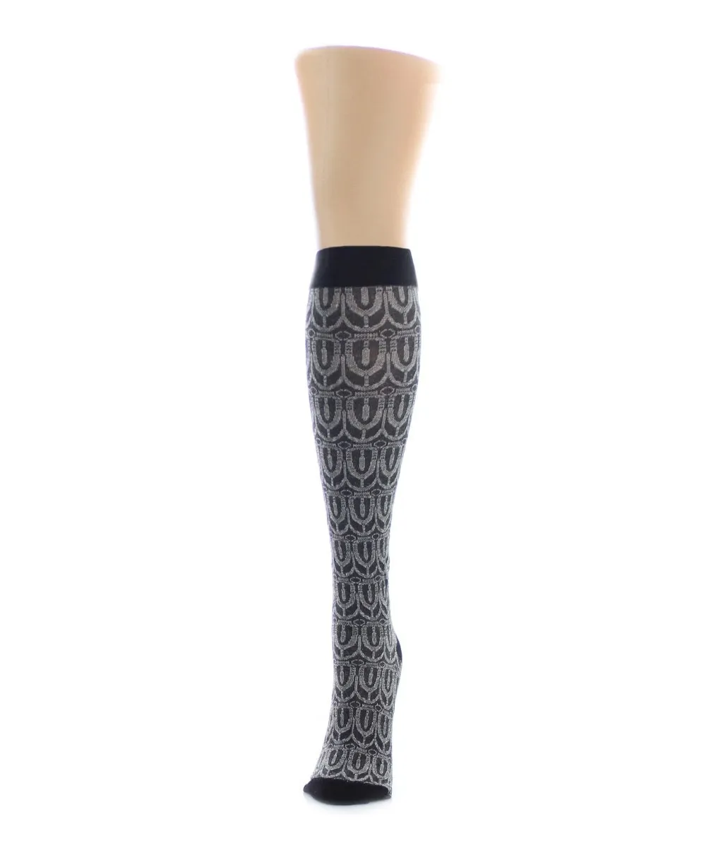 Tri Dome Cotton Blend Knee High Sock