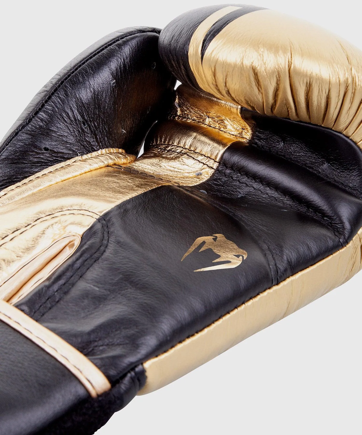 Venum Shield Pro Boxing Gloves Velcro - Black/Gold