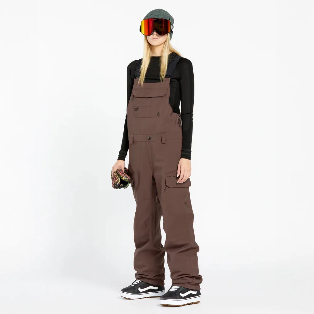 Volcom Womens Creston 3D Stretch Overall Winter Bib