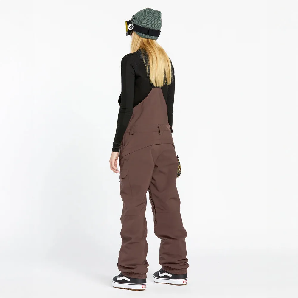 Volcom Womens Creston 3D Stretch Overall Winter Bib