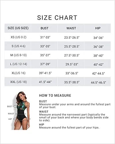 Women One Piece Swimsuit Tummy Control Sexy Plunge V Neck Bathing Suit-Black And White Checkered