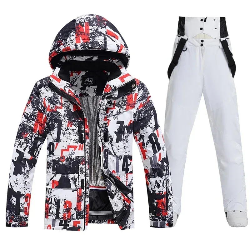 ZIMA Thick Winter Ski Snowboard Suit