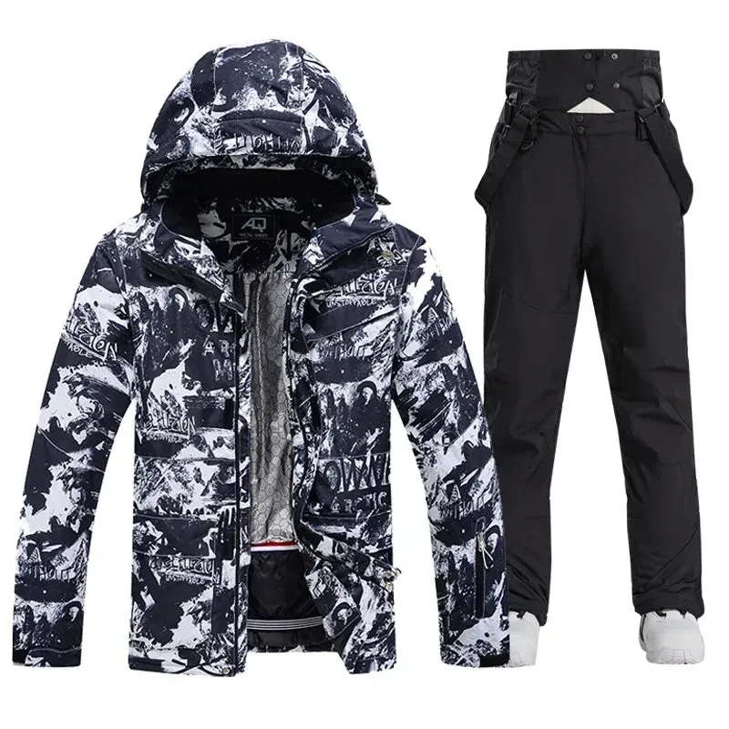 ZIMA Thick Winter Ski Snowboard Suit