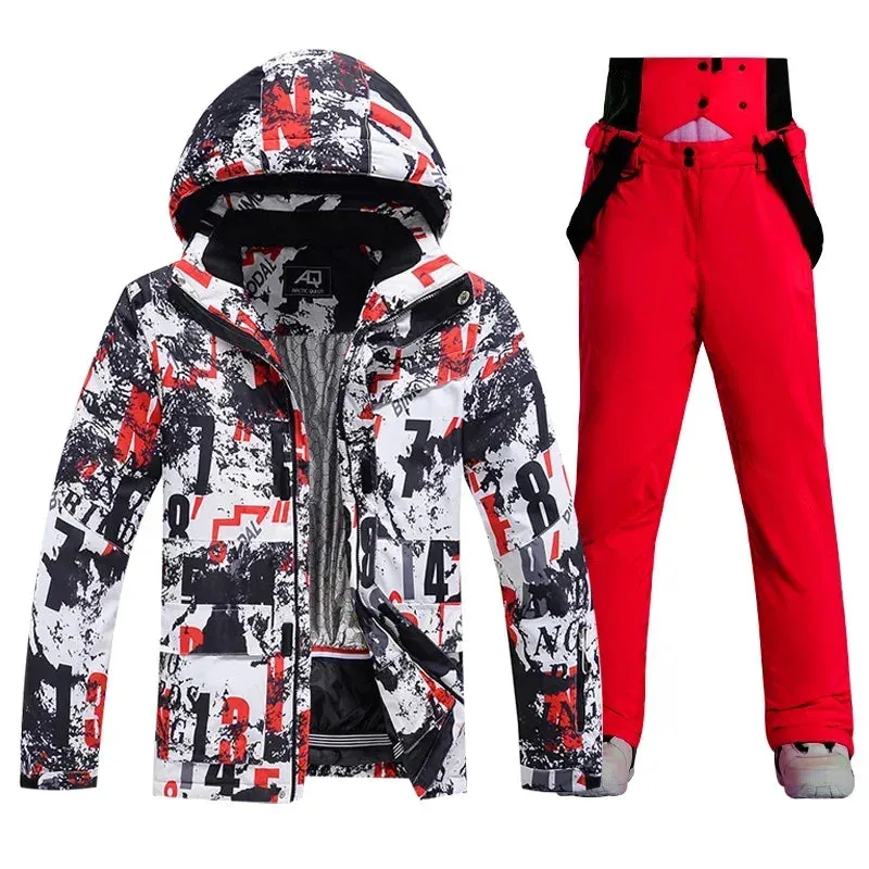 ZIMA Thick Winter Ski Snowboard Suit