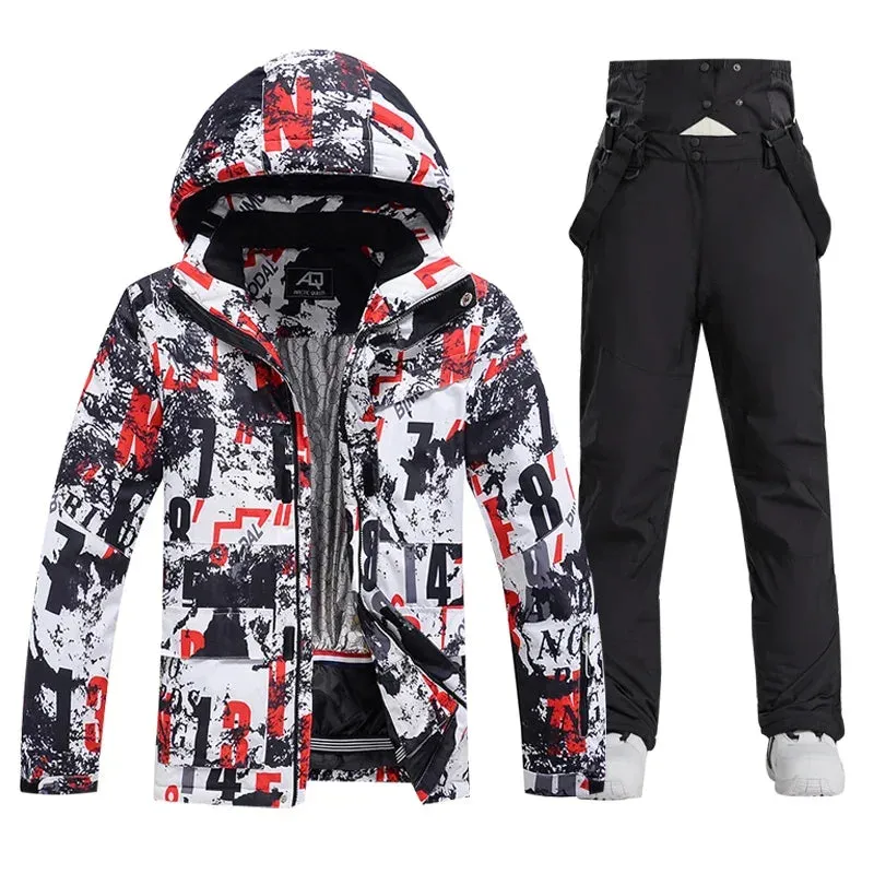 ZIMA Thick Winter Ski Snowboard Suit