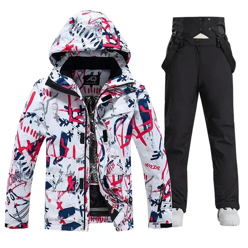 ZIMA Thick Winter Ski Snowboard Suit